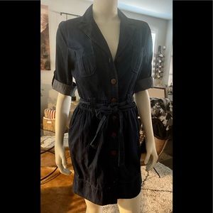 Mini denim dress!